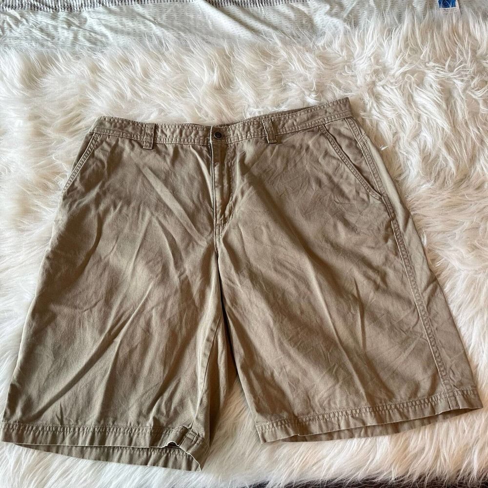 The North Face Shorts Mens 38 Long Khaki Cargo Hiking Outdoor Casual‎ Pocket